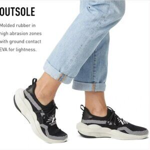 Sorel Explorer Defy Leather Lace Up Low Top‎ Black and White Sneakers Size 7 New
